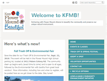 Tablet Screenshot of kfmb.org
